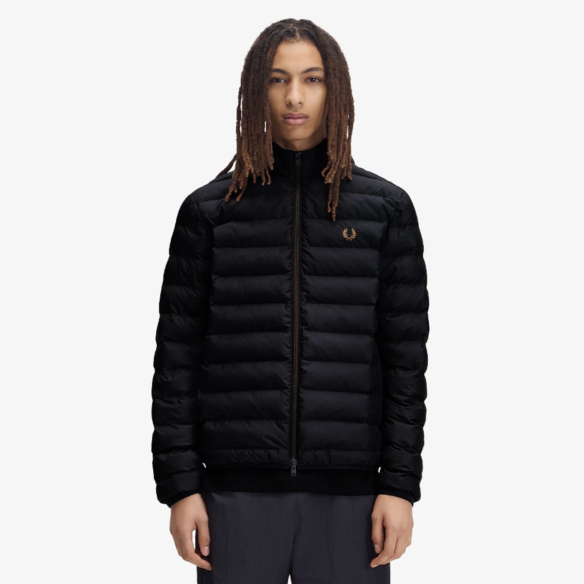 프레드페리(FRED PERRY) [Sport] 인슐레이트 재킷 - 네이비/아이스 AFPM2G34564-795