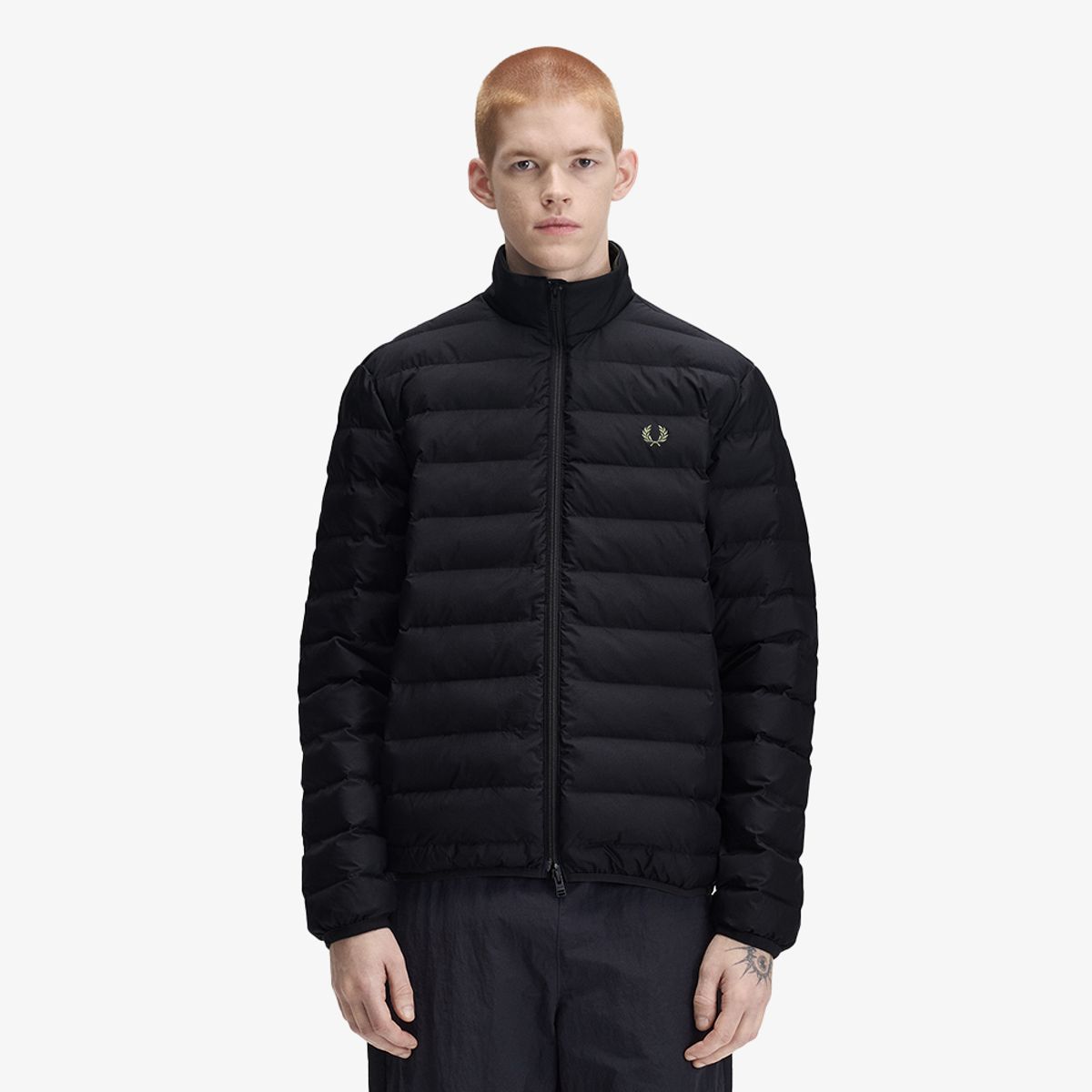 프레드페리(FRED PERRY) [Sport] 인슐레이트 재킷 - 블랙 AFPM2G34564-184