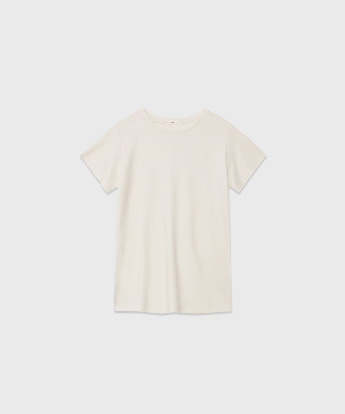 안아(AN-A) italian cotton fitted tee