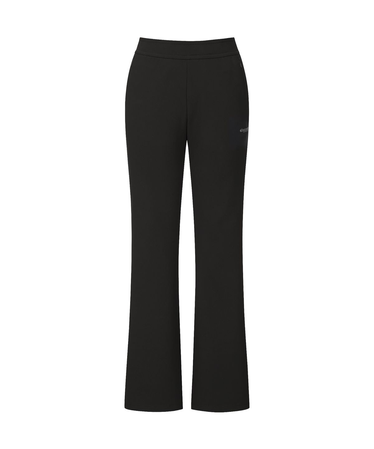 디스커버리 익스페디션(DISCOVERY EXPEDITION) 여성 엑티브 기모 트레이닝 슬림 부츠컷 팬츠 (BLACK)