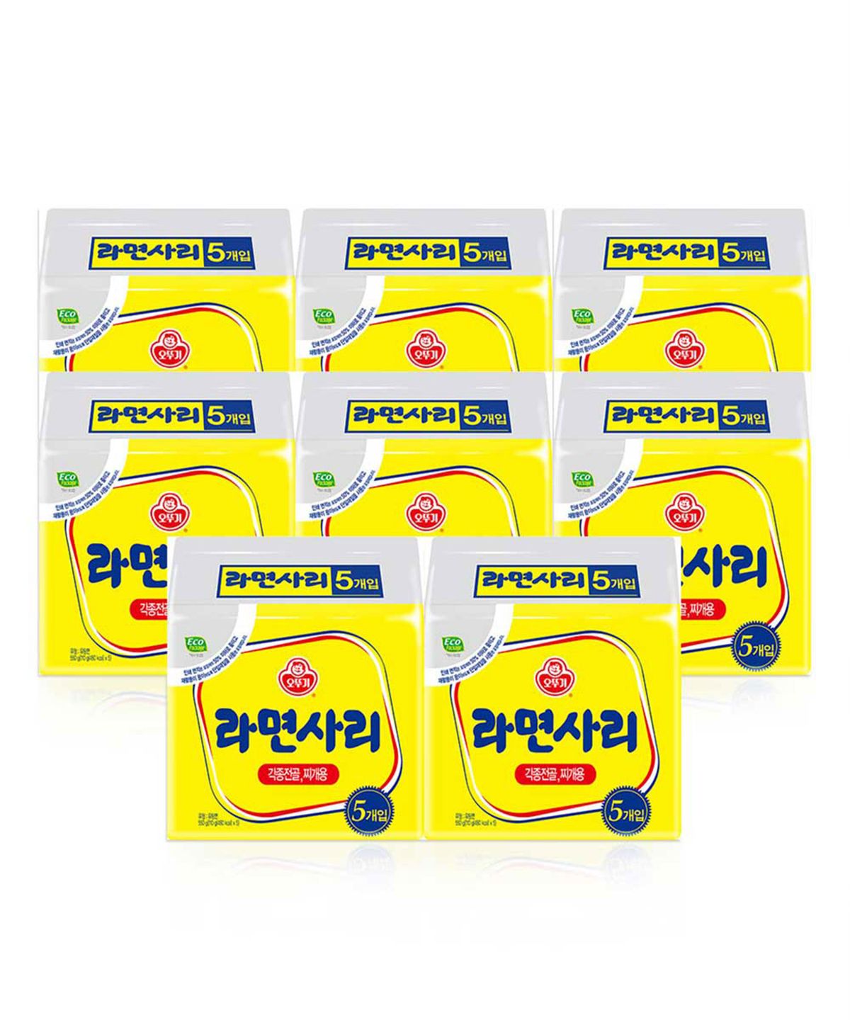 오뚜기(OTOKI) 라면사리 110g 40개입 (5개입번들 x 8개)