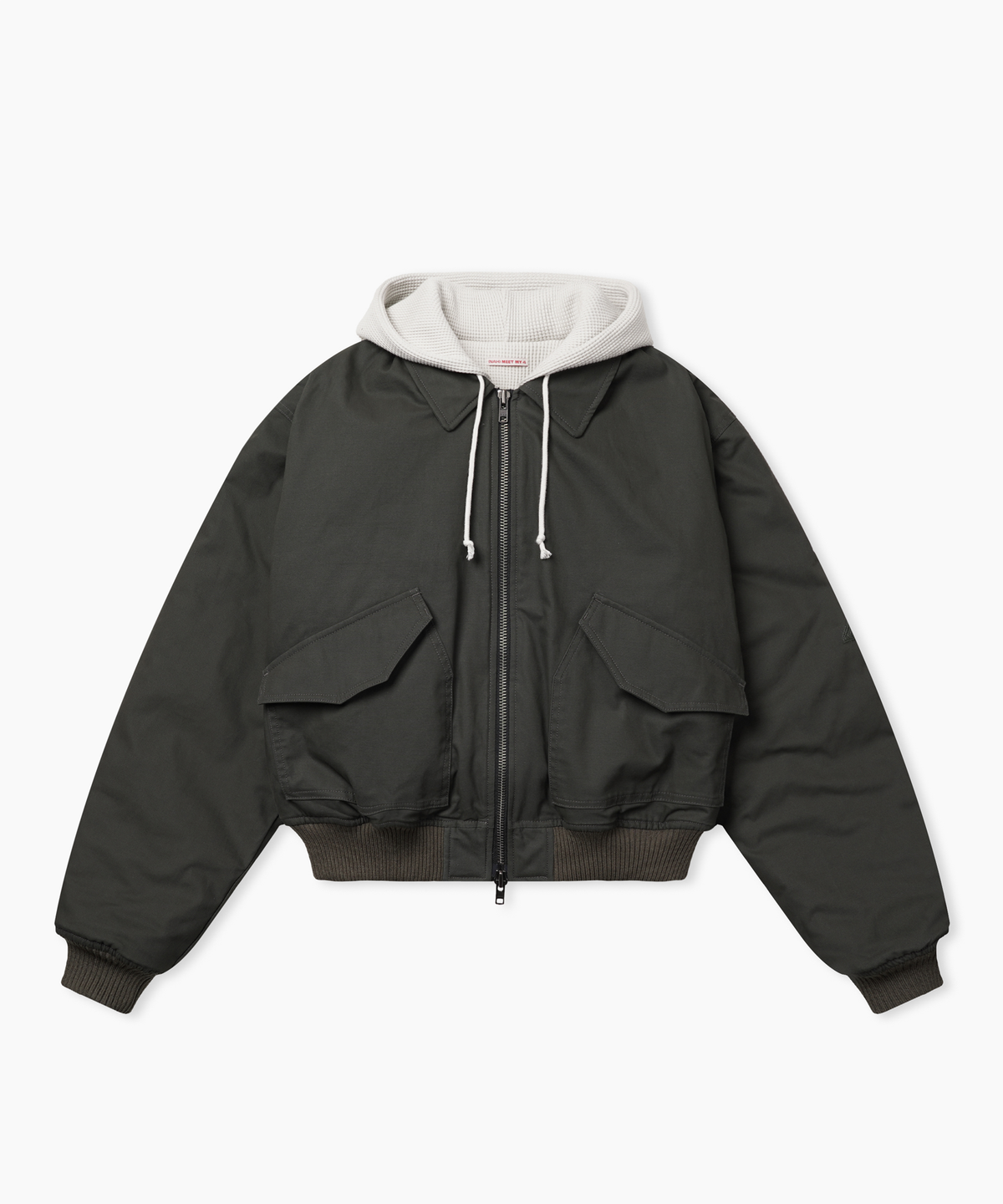 나밋마이포(NAH MEET MY 4) Padded Hooded Flight Jacket