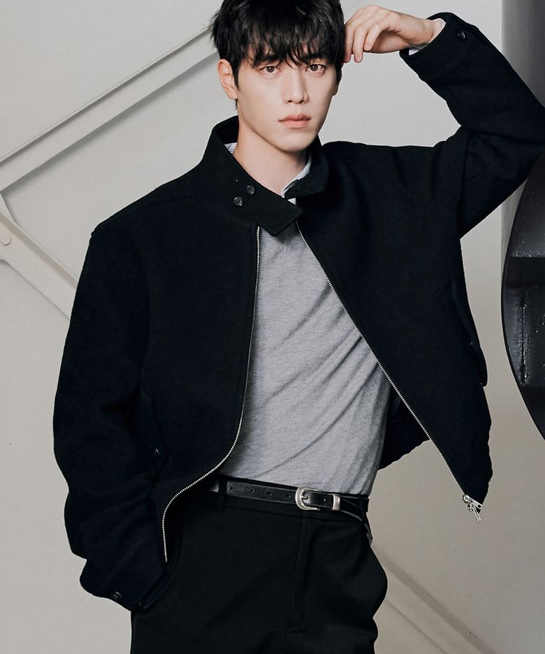 [서강준 PICK] 울 블렌드 해링턴 자켓 [BLACK]