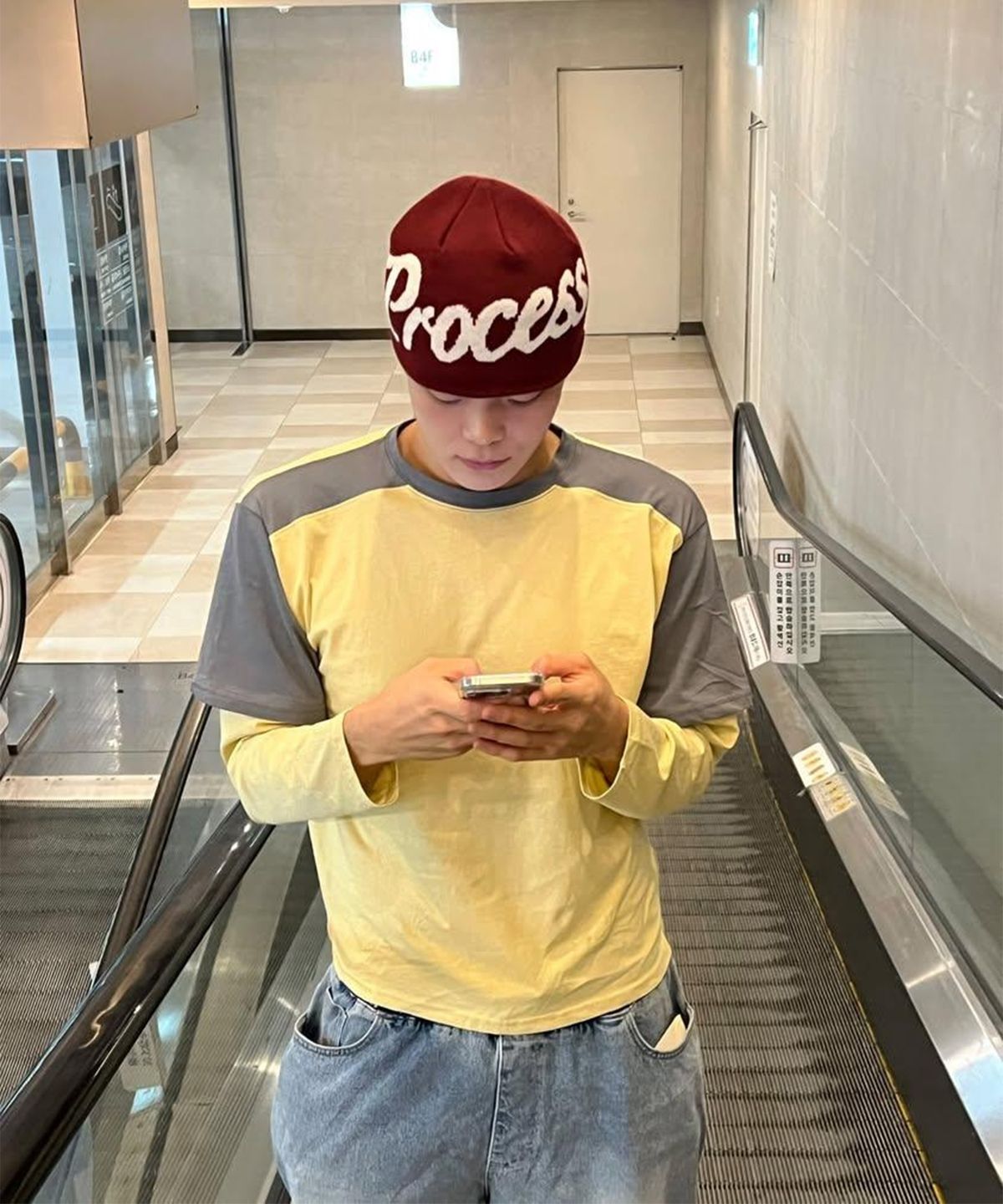 피알씨에스에스(PRCSS) Double Layer Long Sleeve - Yellow