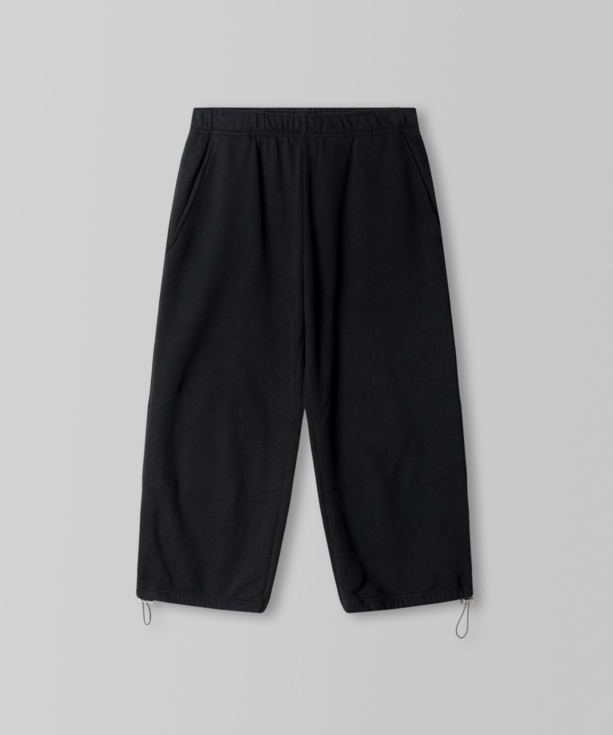 108파운드(108POUND) Cropped Warm Jogger Pants_Black
