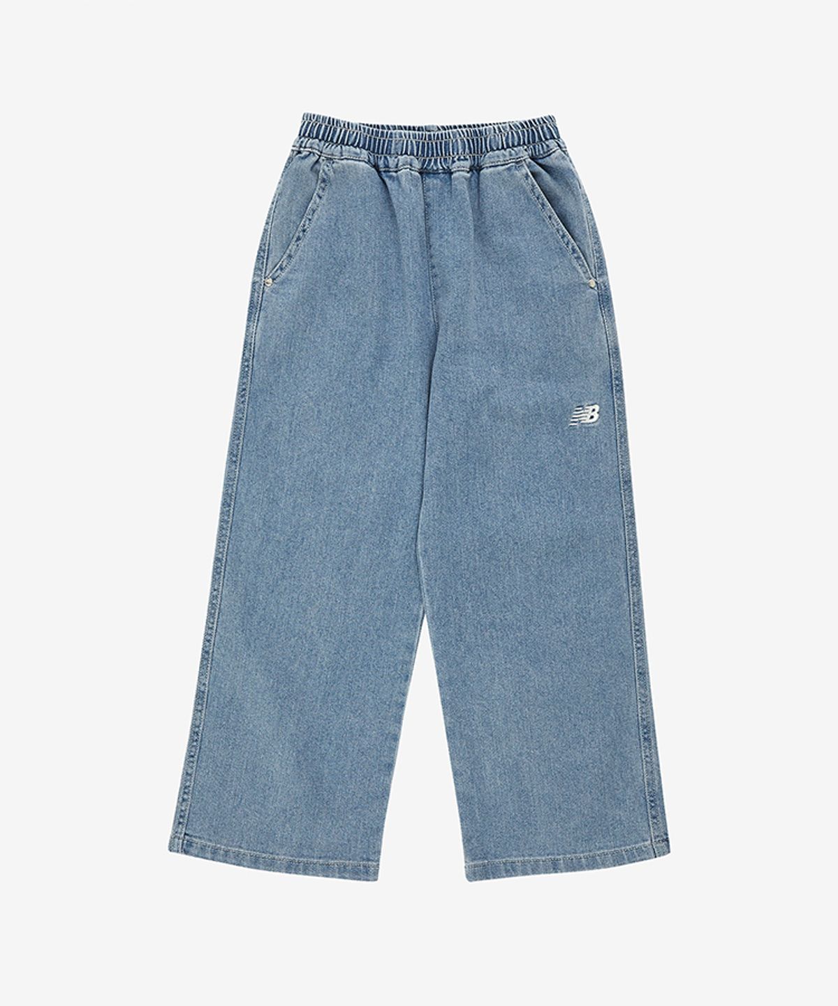 뉴발란스 키즈(NEWBALANCEKIDS) 스트레이트 데님 팬츠 NK9TG4903U56