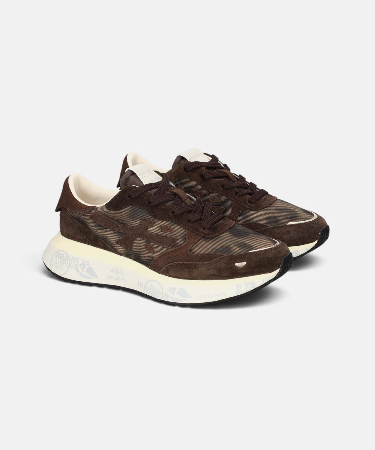 프리미아타(PREMIATA) [26FW][LAURYN] 진한 브라운 여성 로린 스니커즈