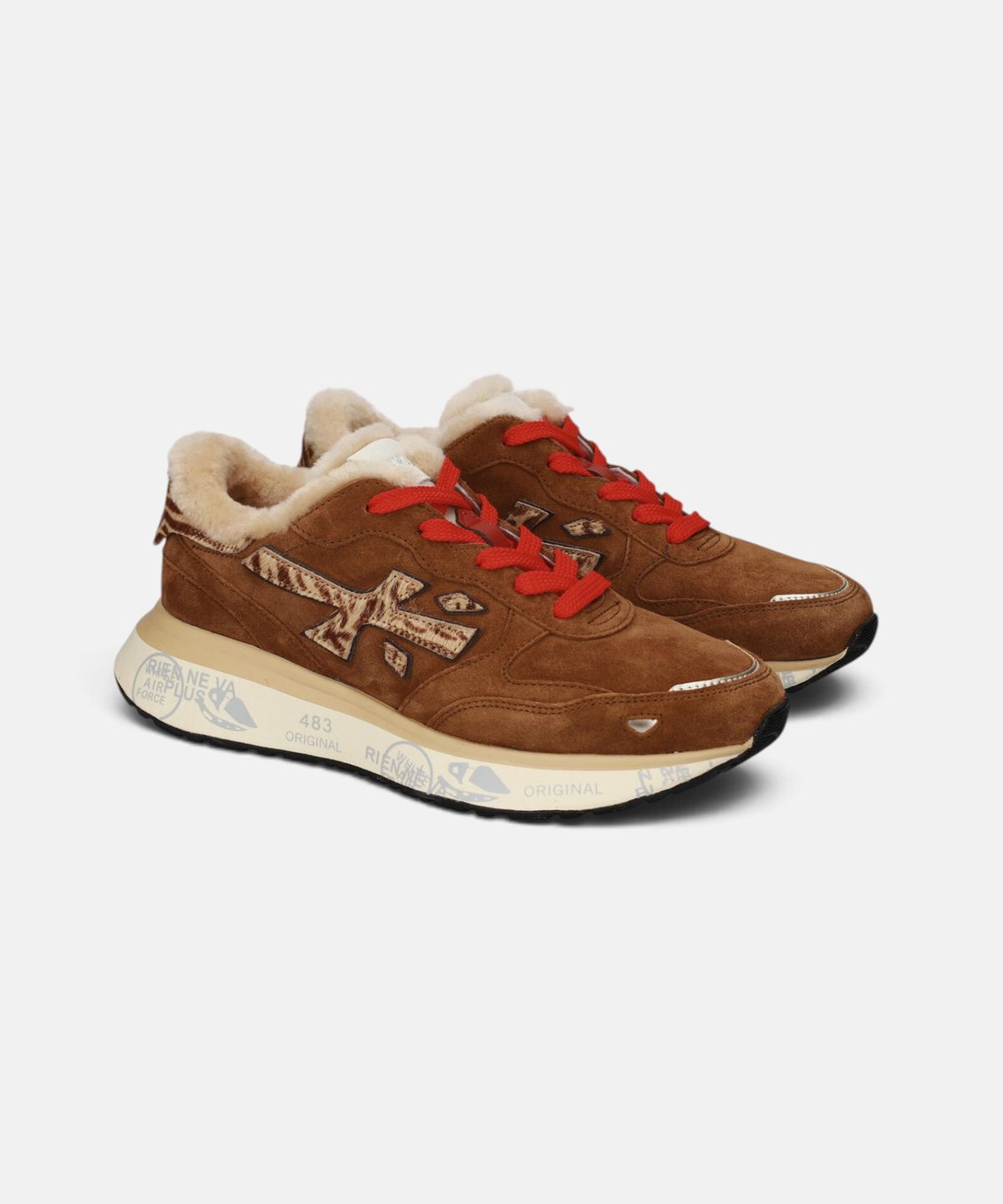 프리미아타(PREMIATA) [26FW][LAURYN] 브라운 여성 로린 스니커즈