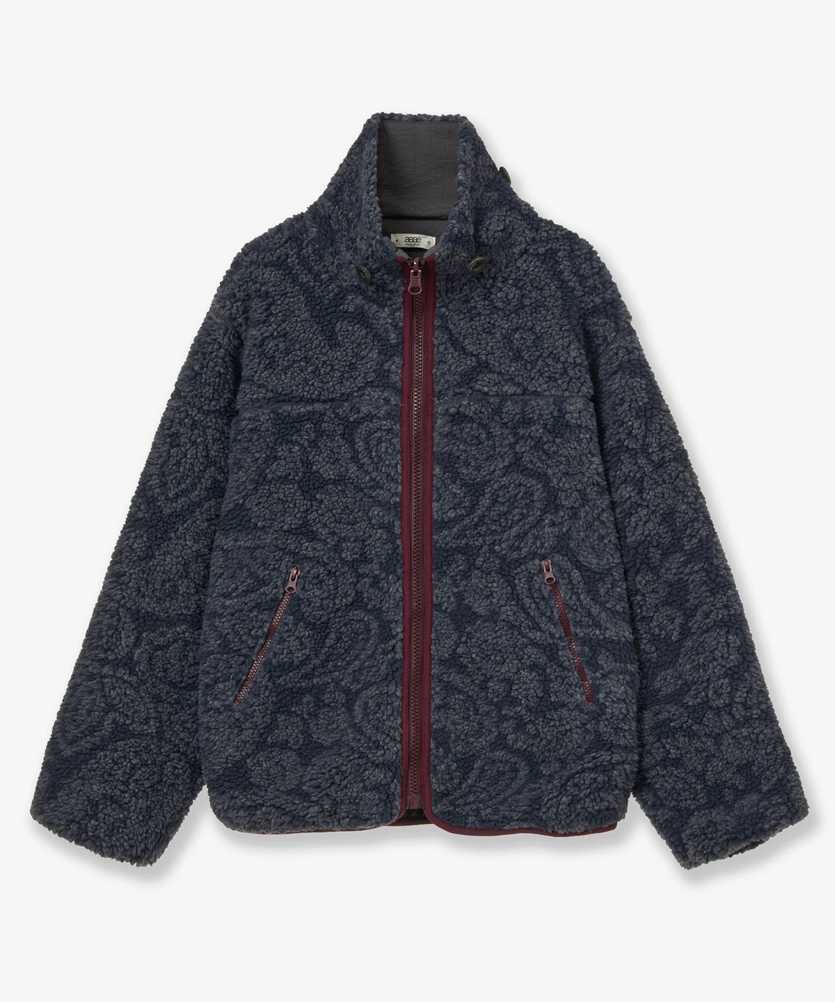 에이이에이이(AEAE) DUMBLE FLEECE JACKET [NAVY]