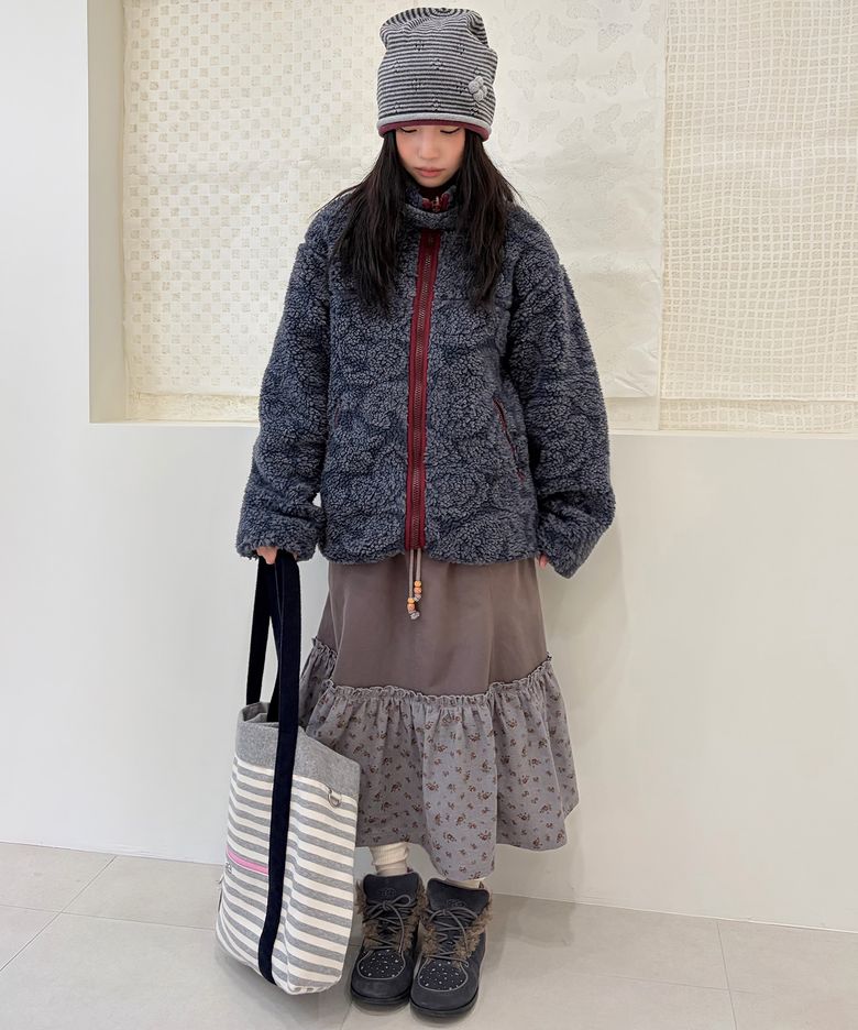 [지연 PICK] DUMBLE FLEECE JACKET [NAVY]