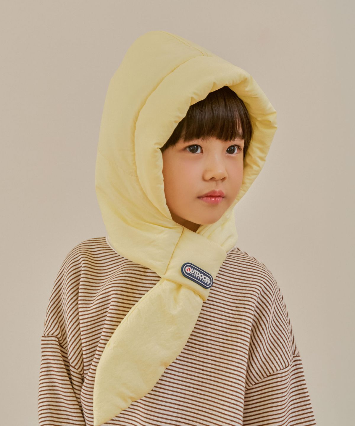 아웃도어 프로덕츠 키즈(OUTDOOR PRODUCTS KIDS) 키즈 포근 후드 패딩 머플러
