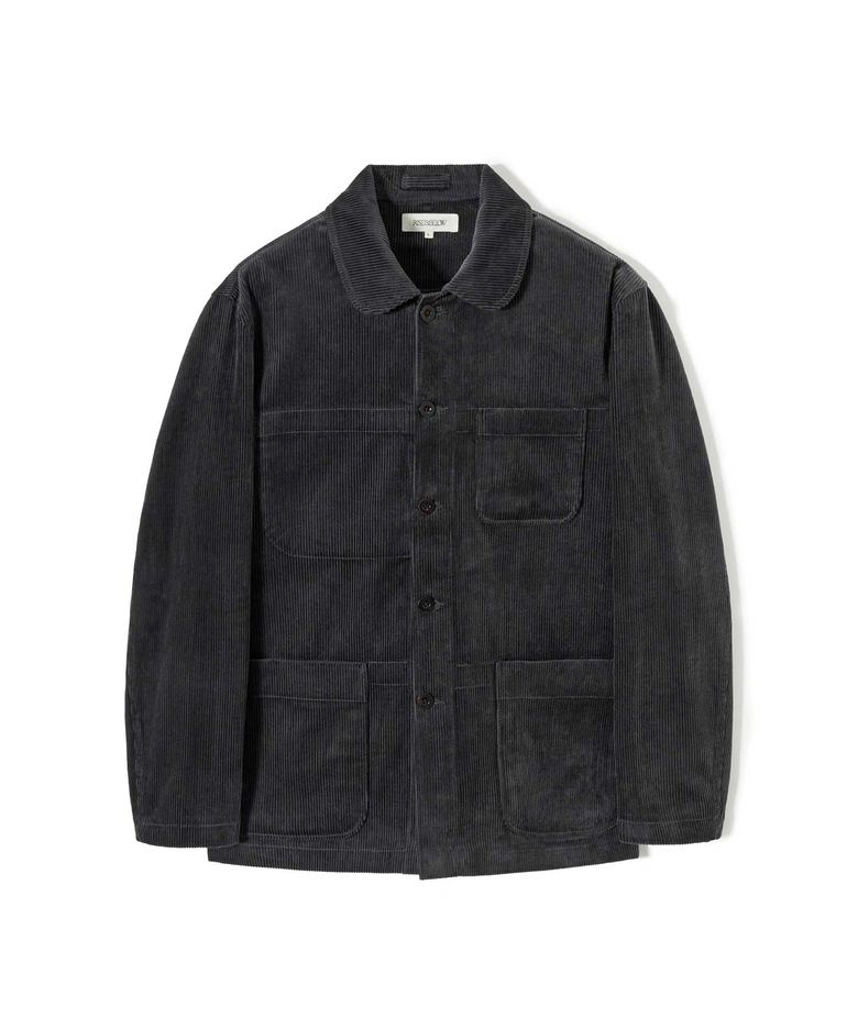 EXQ-CORD 코듀로이 워크 재킷 DARK GREY