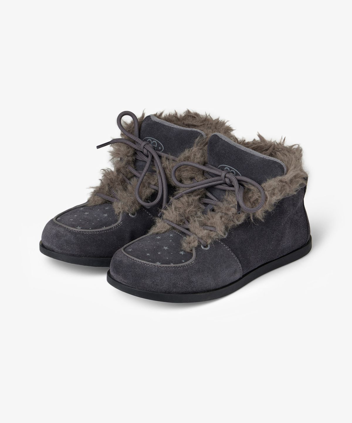 에이이에이이(AEAE) AEAE FUZZY FAT SNEAKERS [CHARCOAL]
