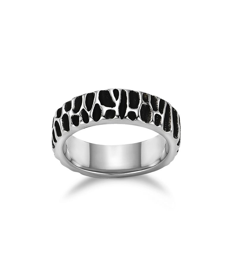 EB011 Wood Grain Oxide Ring