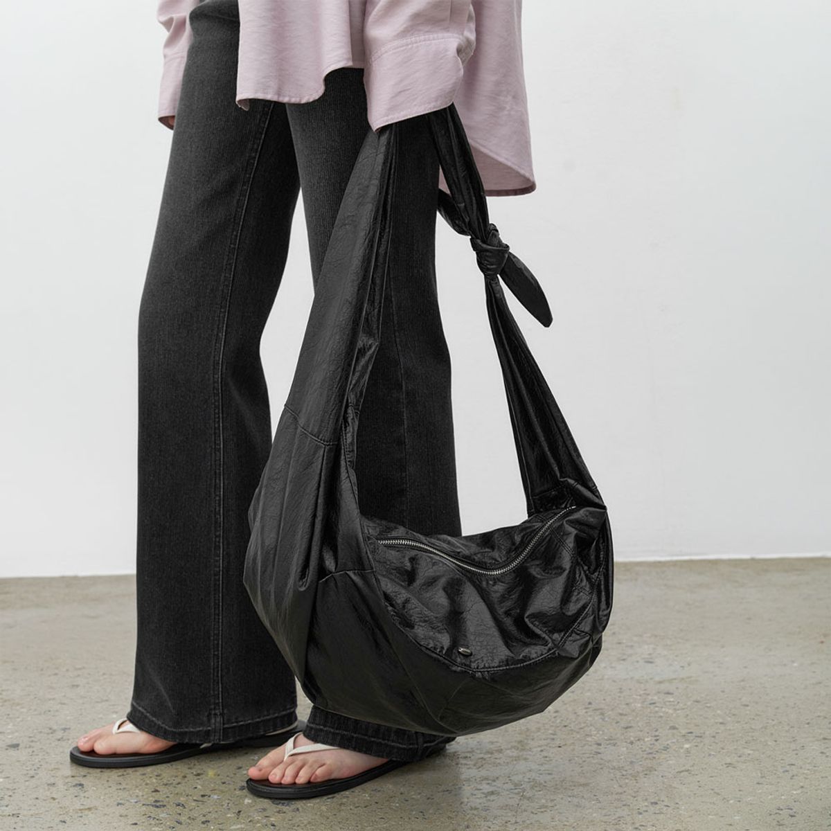 아틀리에 나인(ATELIER NAIN) (B-2486)MELLOW KNOT BAG
