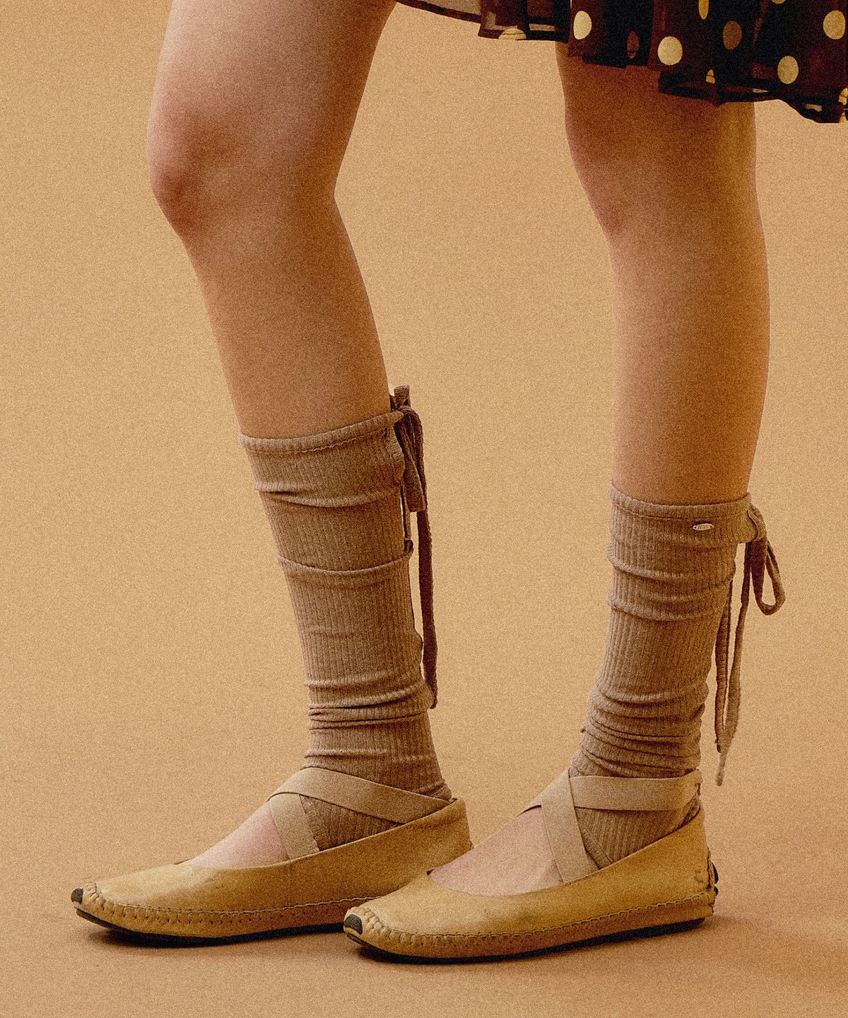 하스(HAS) HPP019 Ballet Leg warmer(Brown)