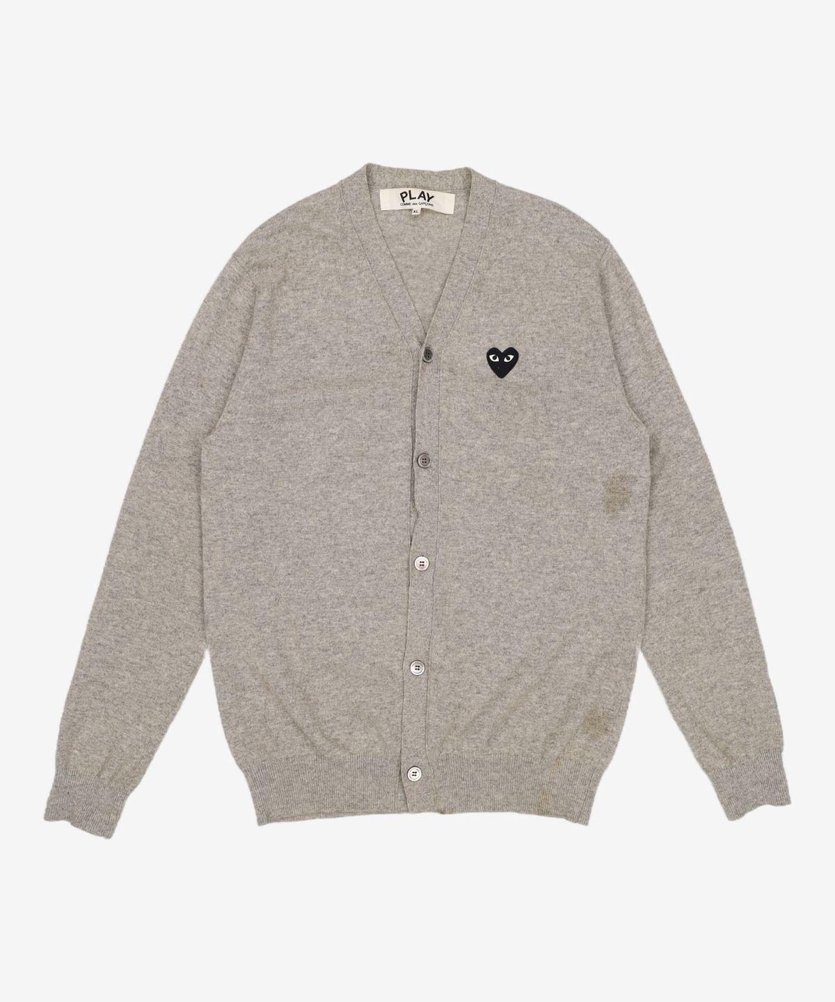 꼼데가르송 플레이(COMME DES GARCONS PLAY) 카디건 XL