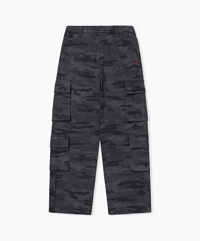 Tonal Camo Cargo Pants