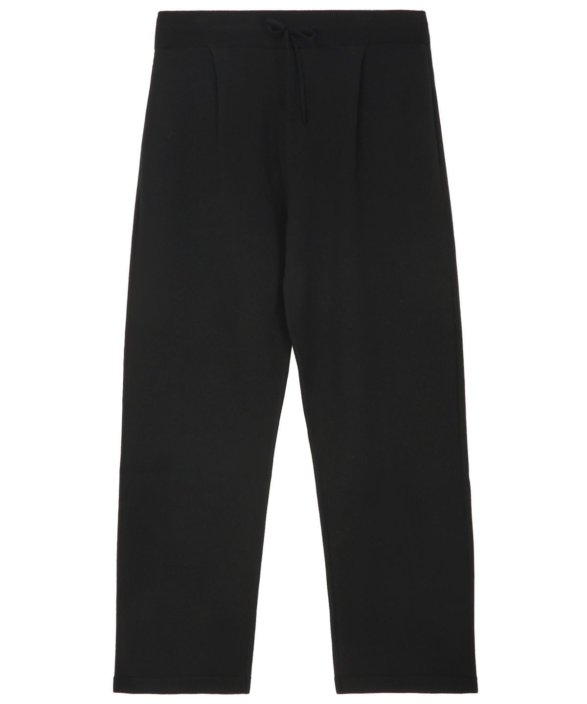 질스튜어트뉴욕 맨(JILLSTUART NEWYORK MEN) 니트 셋업 팬츠 - 블랙 (JNSW6D182BK)