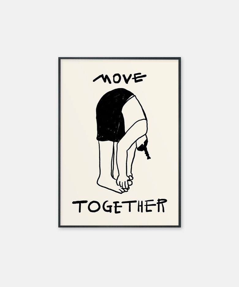 하연 작가, MOVE TOGETHER 직사각 포스터