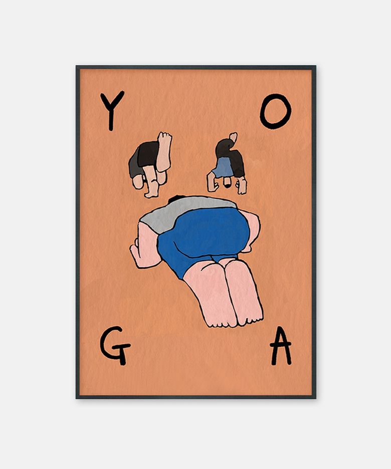 하연 작가, YOGA 직사각 포스터