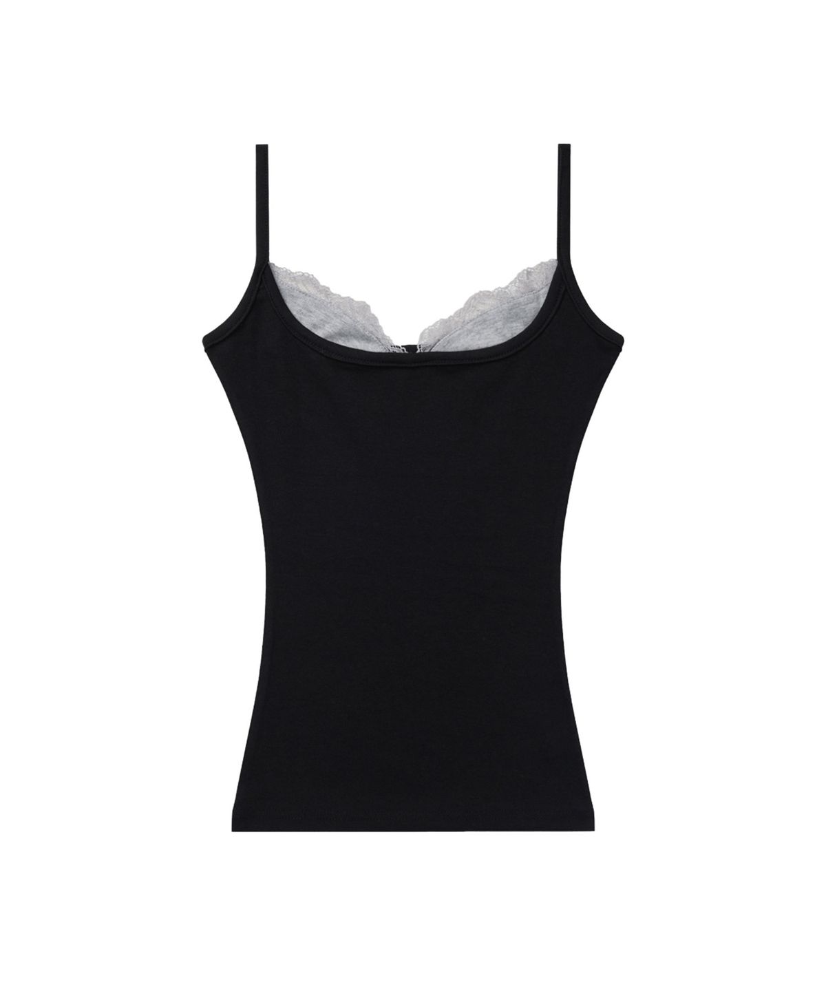 쿄이(KYOIII) LACE SLEEVELESS (BLACK)