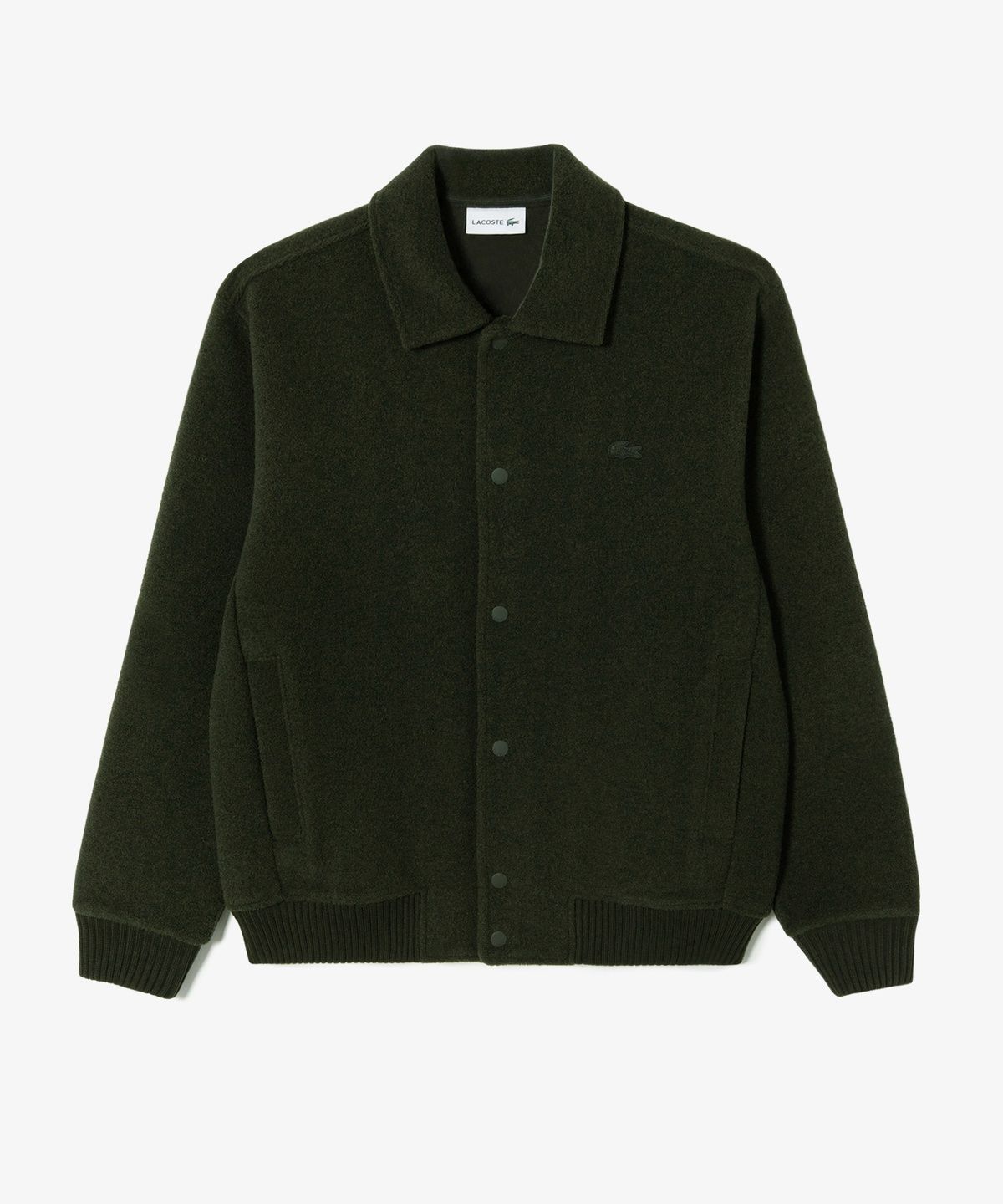 라코스테(LACOSTE) 남성 부클 카라 스웻 점퍼 SH180E-56N BMY
