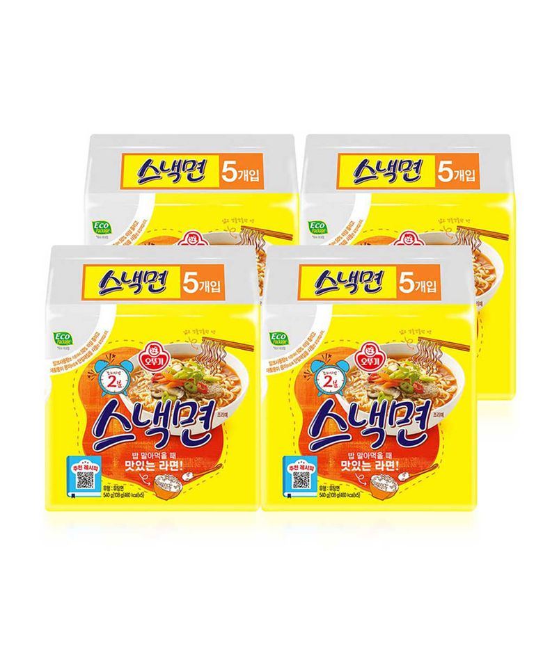 스낵면 20개입 (5개입번들 x 4개)