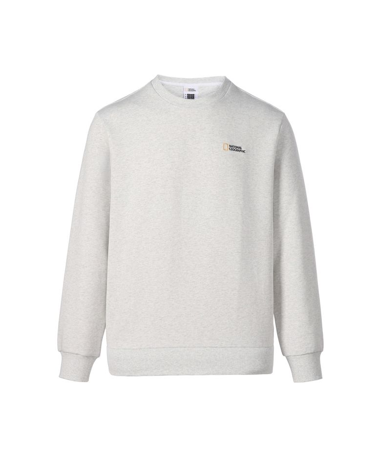 폴하스 베이직핏 스몰로고 맨투맨 OATMEAL N263USW910