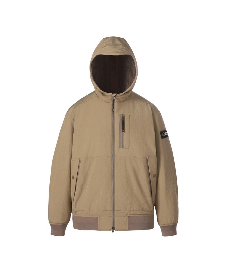 유틸리티 아웃포켓 인퀼팅 패딩점퍼 NEW BEIGE N263UPD020