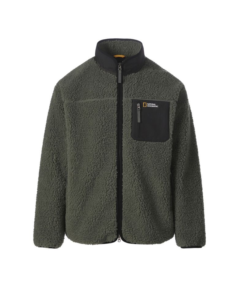 베일 쉐르파 스탠드넥 자켓 OLIVE GREEN N264UFJ853