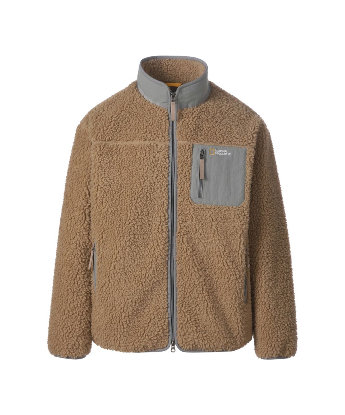 내셔널지오그래픽(NATIONALGEOGRAPHIC) 베일 쉐르파 스탠드넥 자켓 NEW BEIGE N264UFJ853