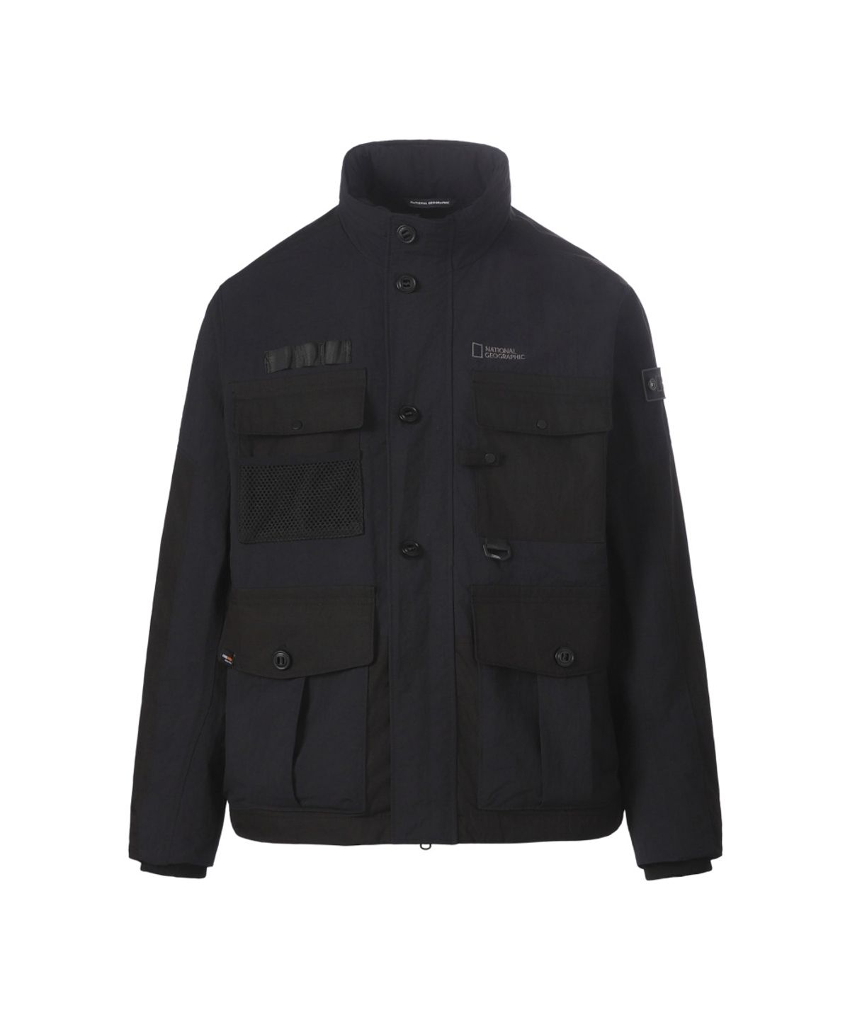 내셔널지오그래픽(NATIONALGEOGRAPHIC) [CORDURA] NRN 유틸리티 필드 자켓 BLACK N263MJP510
