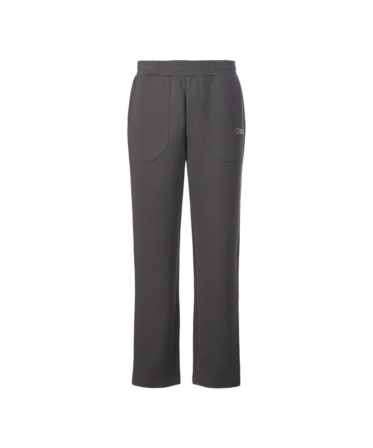 내셔널지오그래픽(NATIONALGEOGRAPHIC) 레귤러핏 스트레이트 스웻팬츠 IRON GREY N263UPT980