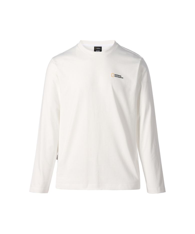 팔코 스몰로고 긴팔 티셔츠 O/WHITE N263UTS910