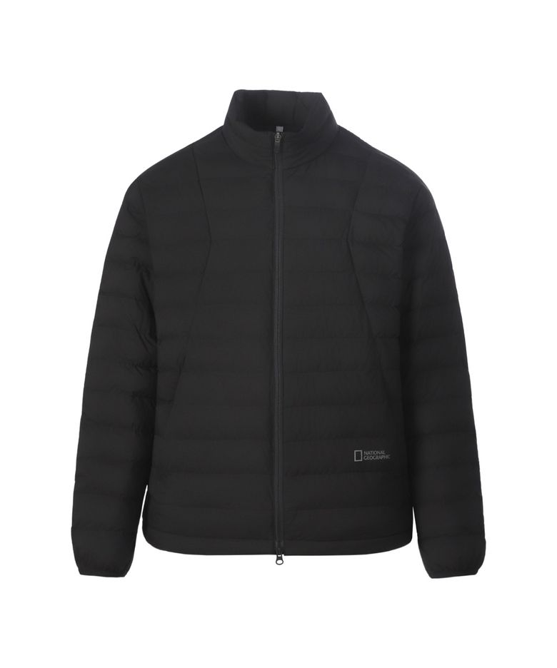 경량 솔라볼 스탠드넥 패딩 점퍼 BLACK N264UPD210