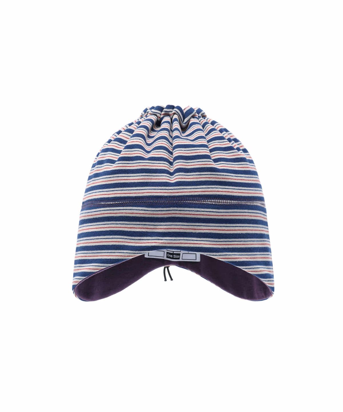 나이스고스트클럽(NICEGHOSTCLUB) FFATS FLEECE STRIPE EARFLAP BEANIE_NAVY(NG2GFUAB31A)