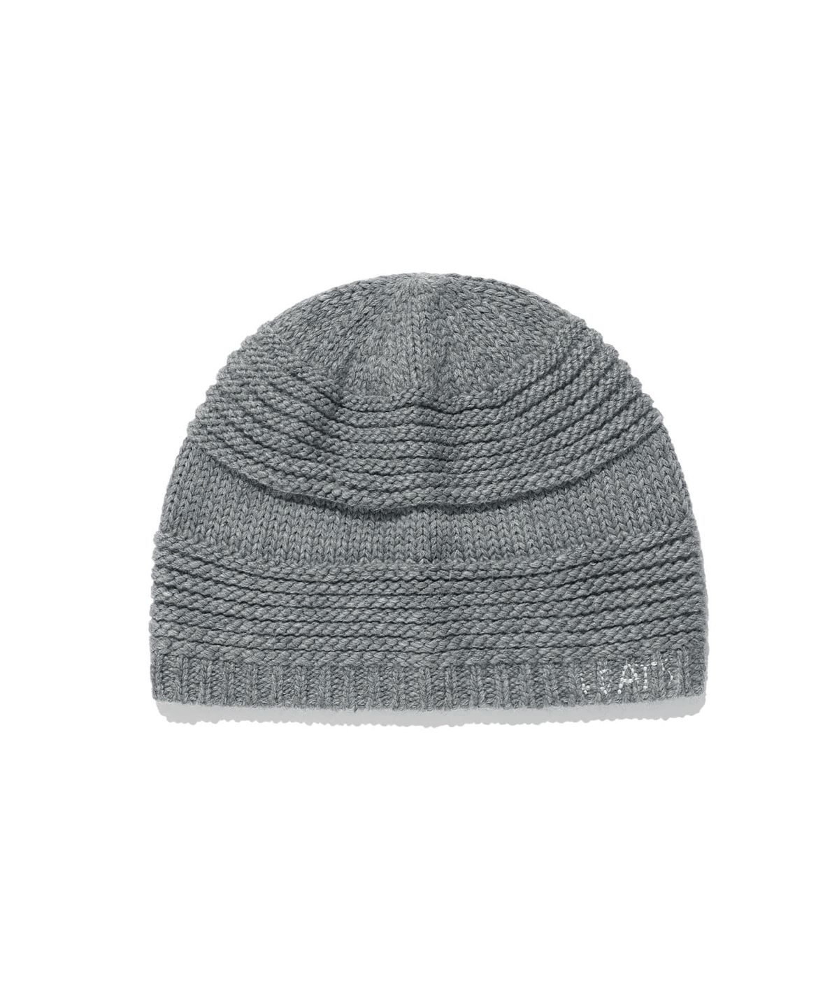 나이스고스트클럽(NICEGHOSTCLUB) FFATS LOGO KNIT BEANIE_GREY(NG2GFUAB30A)