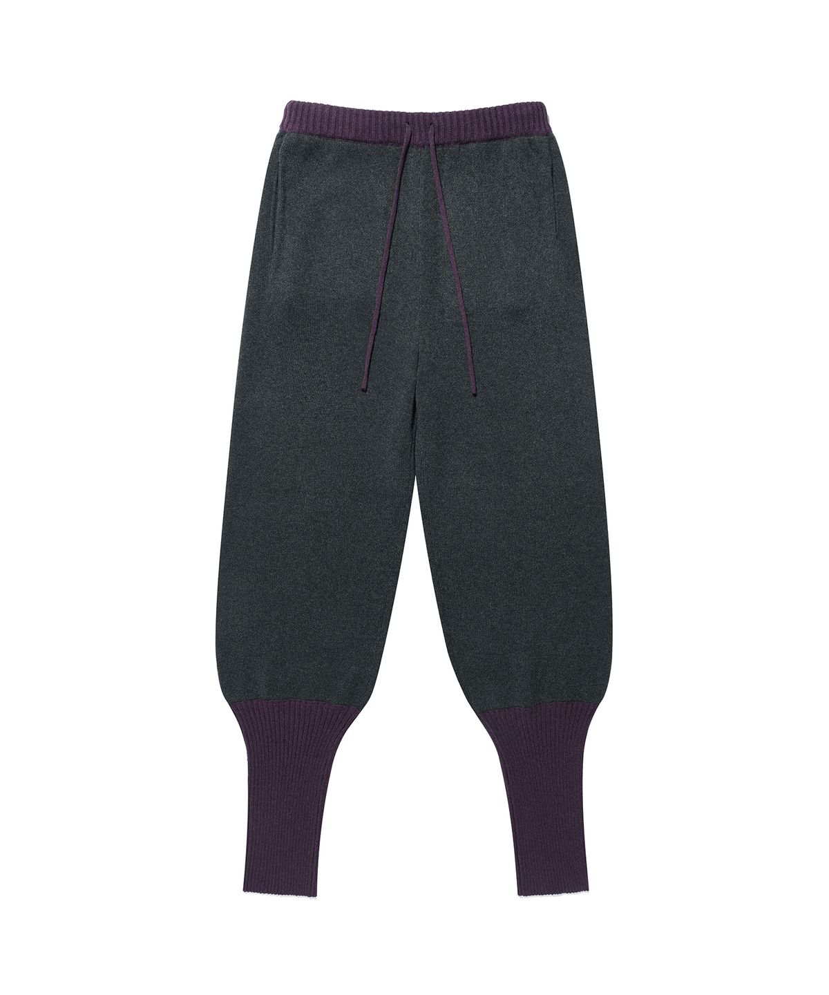 나이스고스트클럽(NICEGHOSTCLUB) FFATS KNIT JOGGER PANTS_CHARCOAL(NG2GFUPA80A)