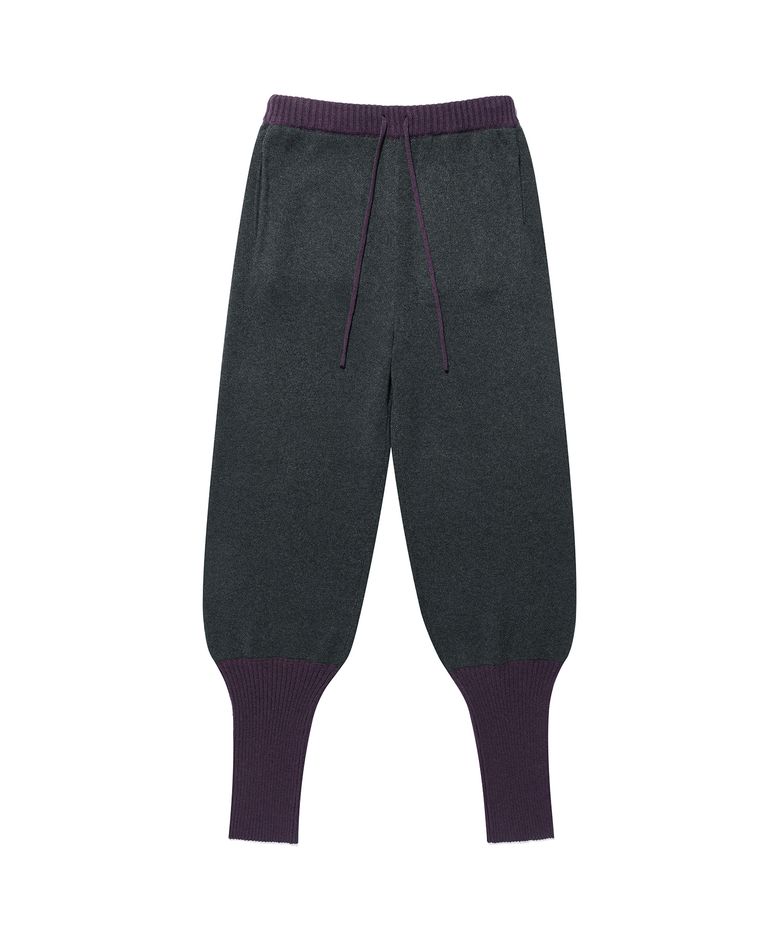 FFATS KNIT JOGGER PANTS_CHARCOAL(NG2GFUPA80A)