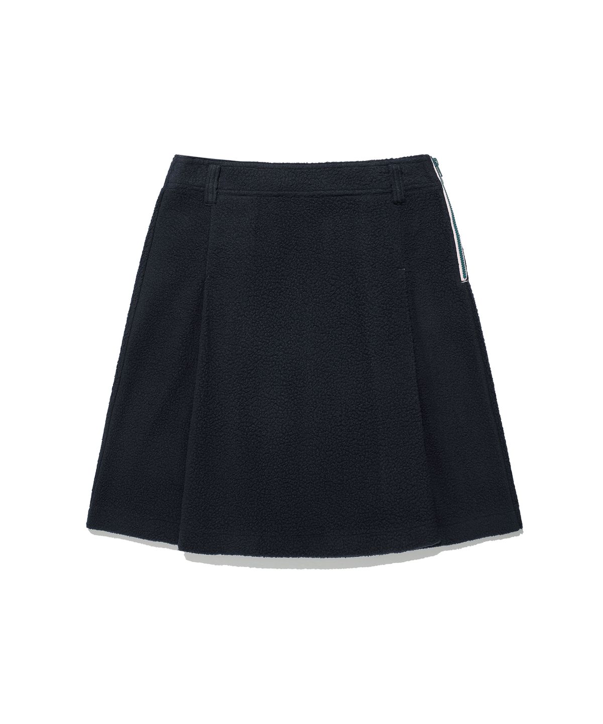 나이스고스트클럽(NICEGHOSTCLUB) FFATS FLEECE PLEATED SKIRT_NAVY(NG2GFUPA94A)