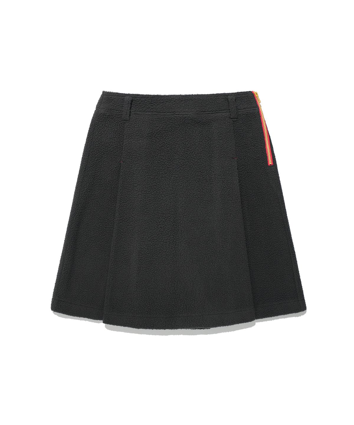 나이스고스트클럽(NICEGHOSTCLUB) FFATS FLEECE PLEATED SKIRT_CHARCOAL(NG2GFUPA94A)