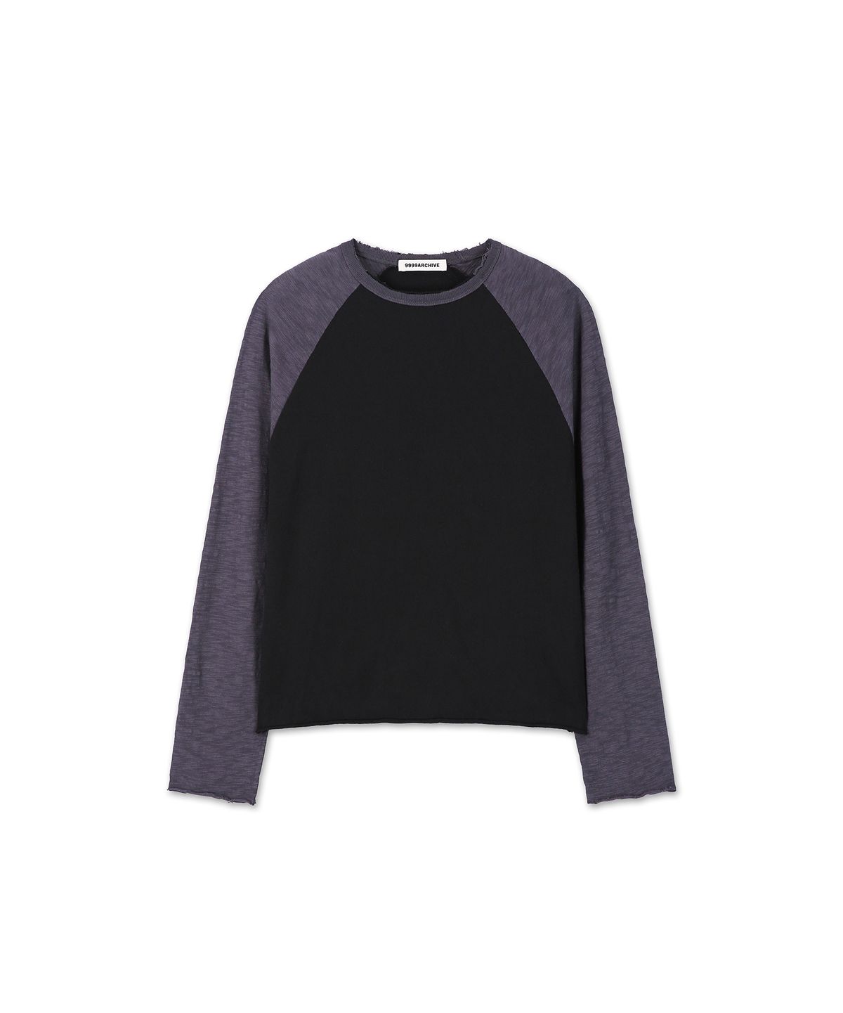 9999아카이브(9999ARCHIVE) Echo Slub Raglan Long Sleeve