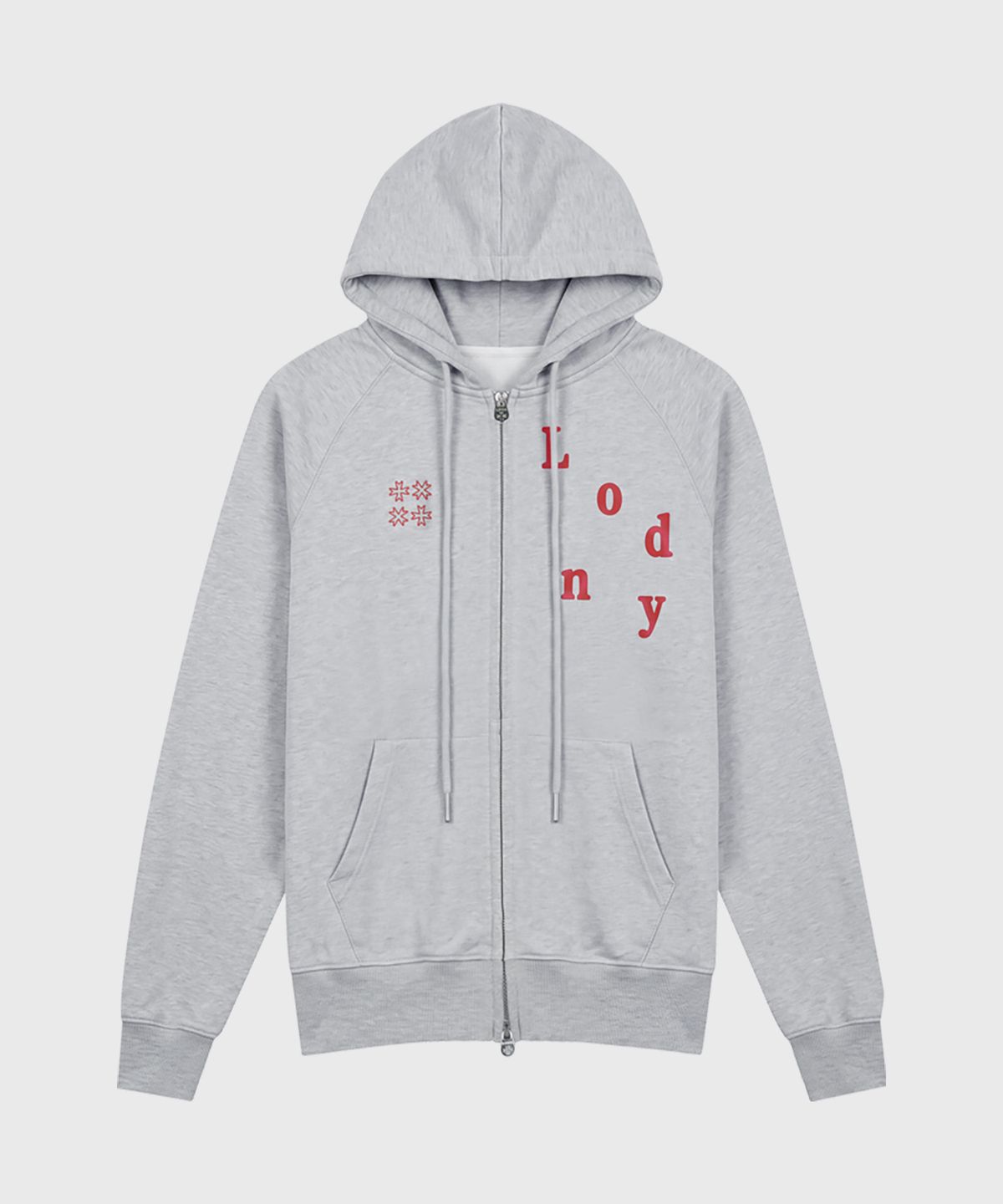 런던다다(LONDONDADA) Londy Hoodie Zip-up, M.GREY