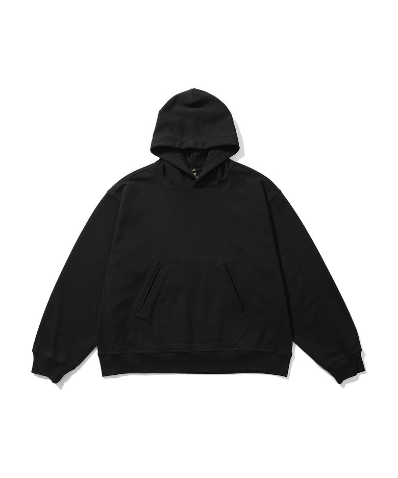 THERMAL SW HOODIE / BLACK