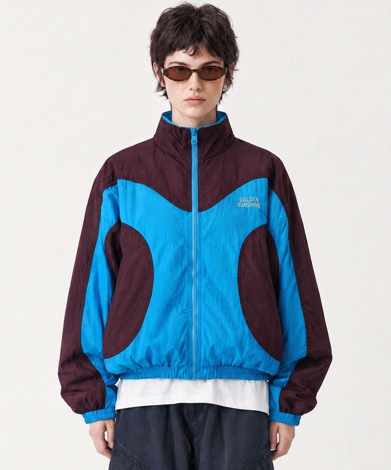 LINE ZIP-UP JUMPER_VintageWine