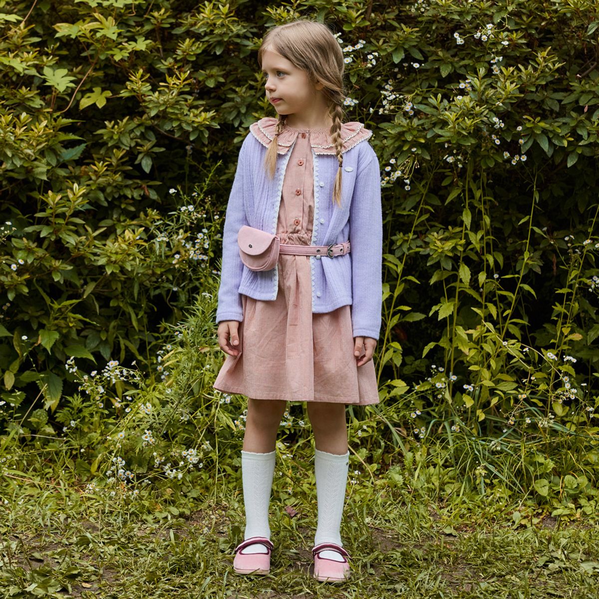 블루독(BLUEDOG) 체크카라원피스 (26A15-400-52)
