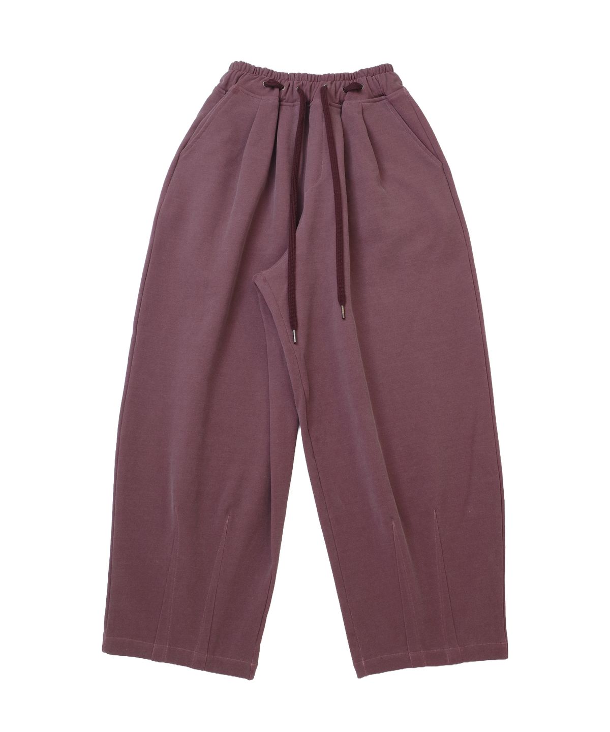 어낫띵(A NOTHING) VINTAGE OLD-COLOR SWEAT PANTS (Old Burgundy)