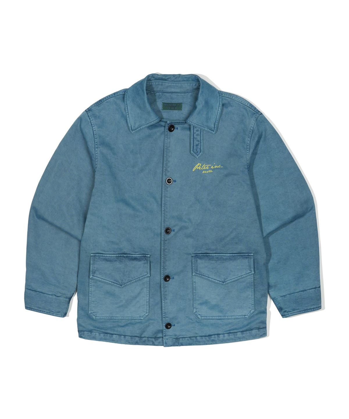 마이네임이즈피터(MYNAMEISPETER) PETER FRENCH WORK JACKET - WASHED BLUE