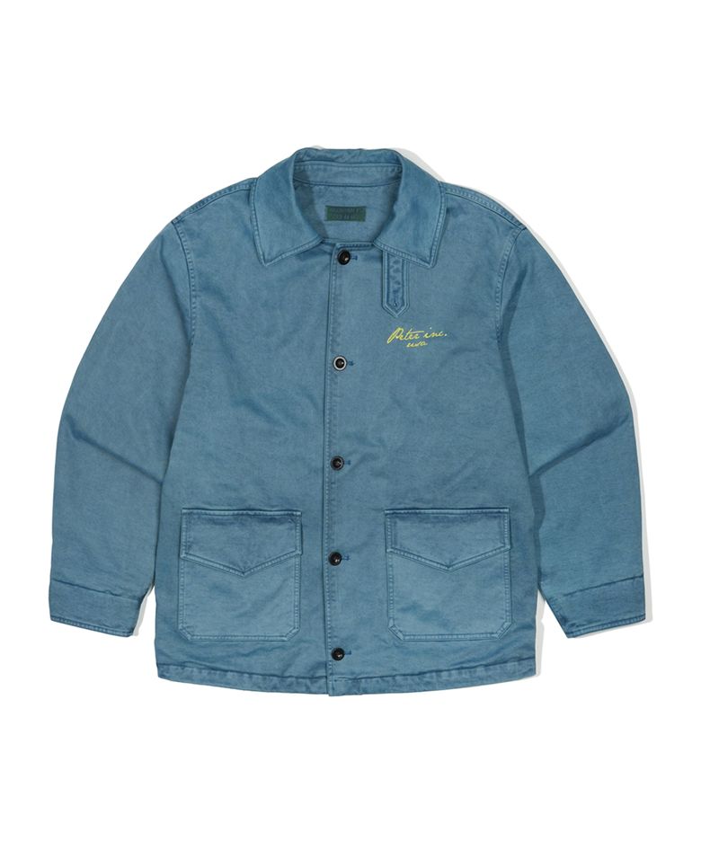 PETER FRENCH WORK JACKET - WASHED BLUE